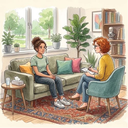 Consultorio psicológico en Casa Ixaya colonia Nápoles